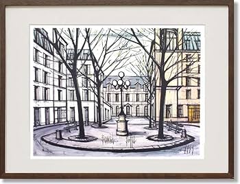 ベルナール　ビュッフェ　ルポンヌフエルヴェールギャラン　シルクスクリーン刷 imgrc0086943796.jpg