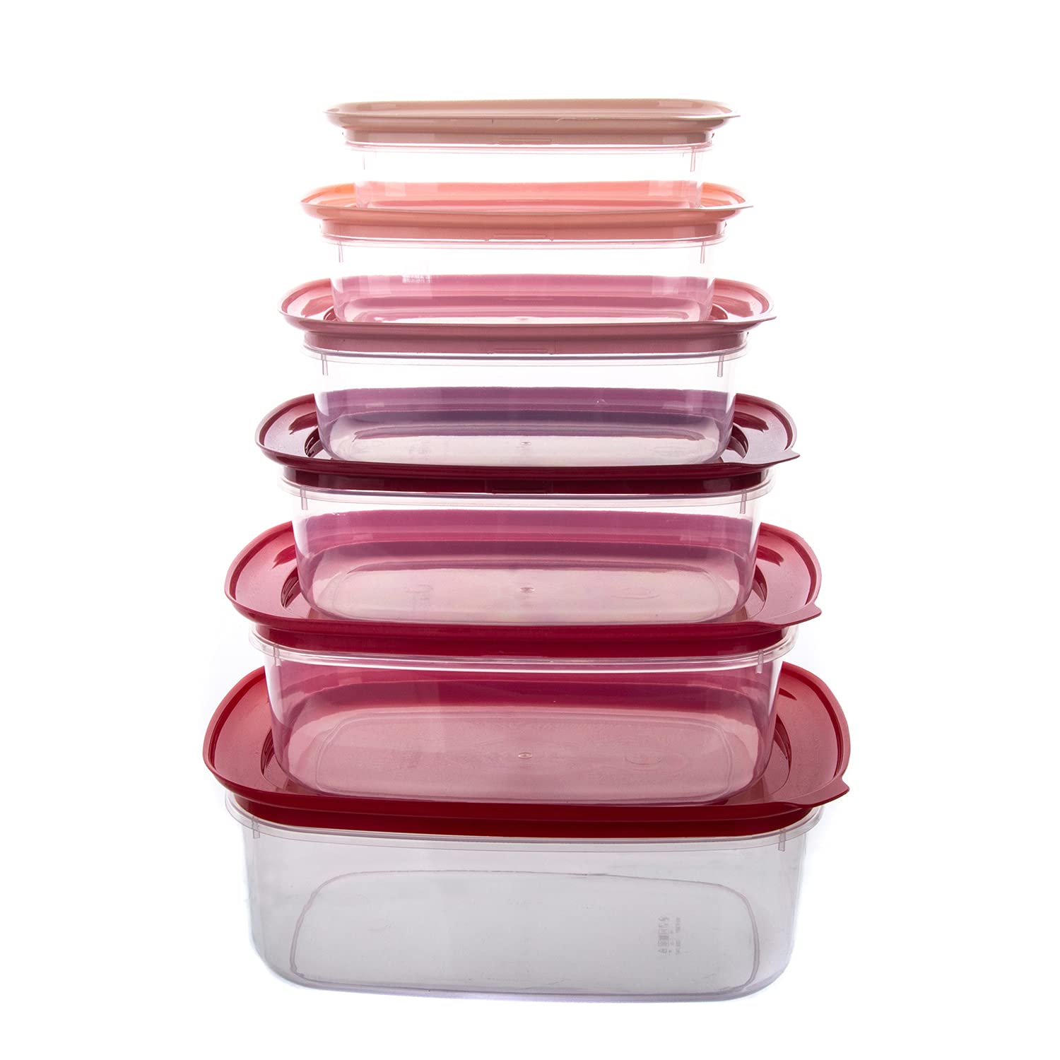 ULTRAFORM Nest Saklama Set Kırmızı 12 Parça