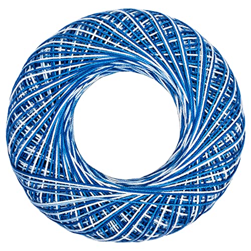 Image of Coats Crochet Aunt Lydia's Crochet, Cotton Classic Size 10, Shades of Blue
