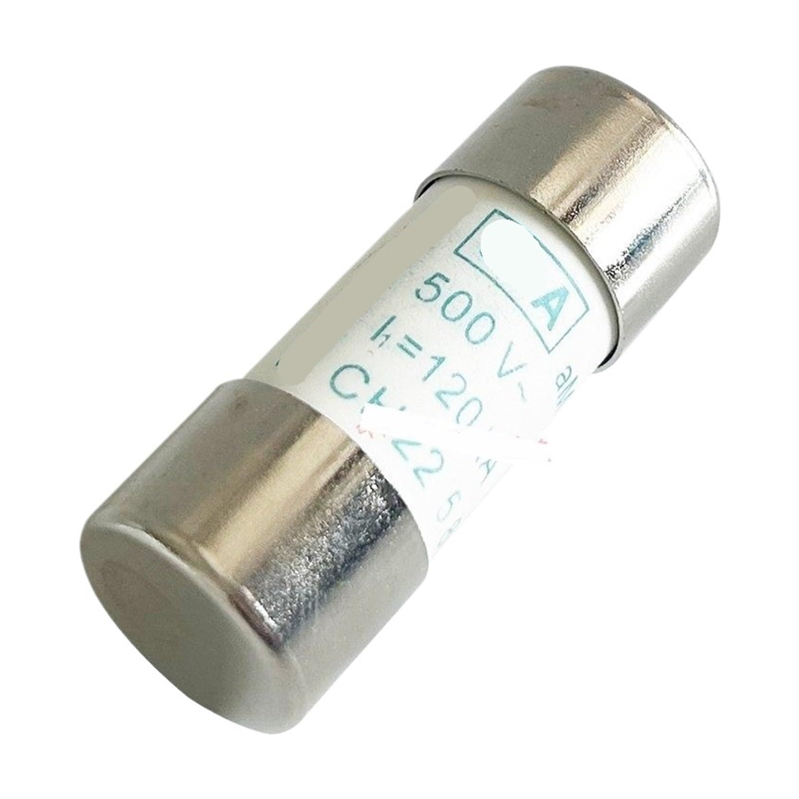 Fusible CH22 22*58 100A 500V en céramique renforcée pour réseau électrique stable