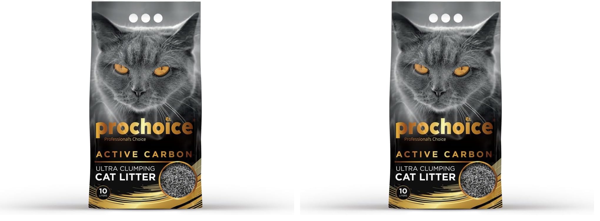 Prochoice Kedi Kumu, Aktif Karbon Bentonit,10 lt (2 paketi)