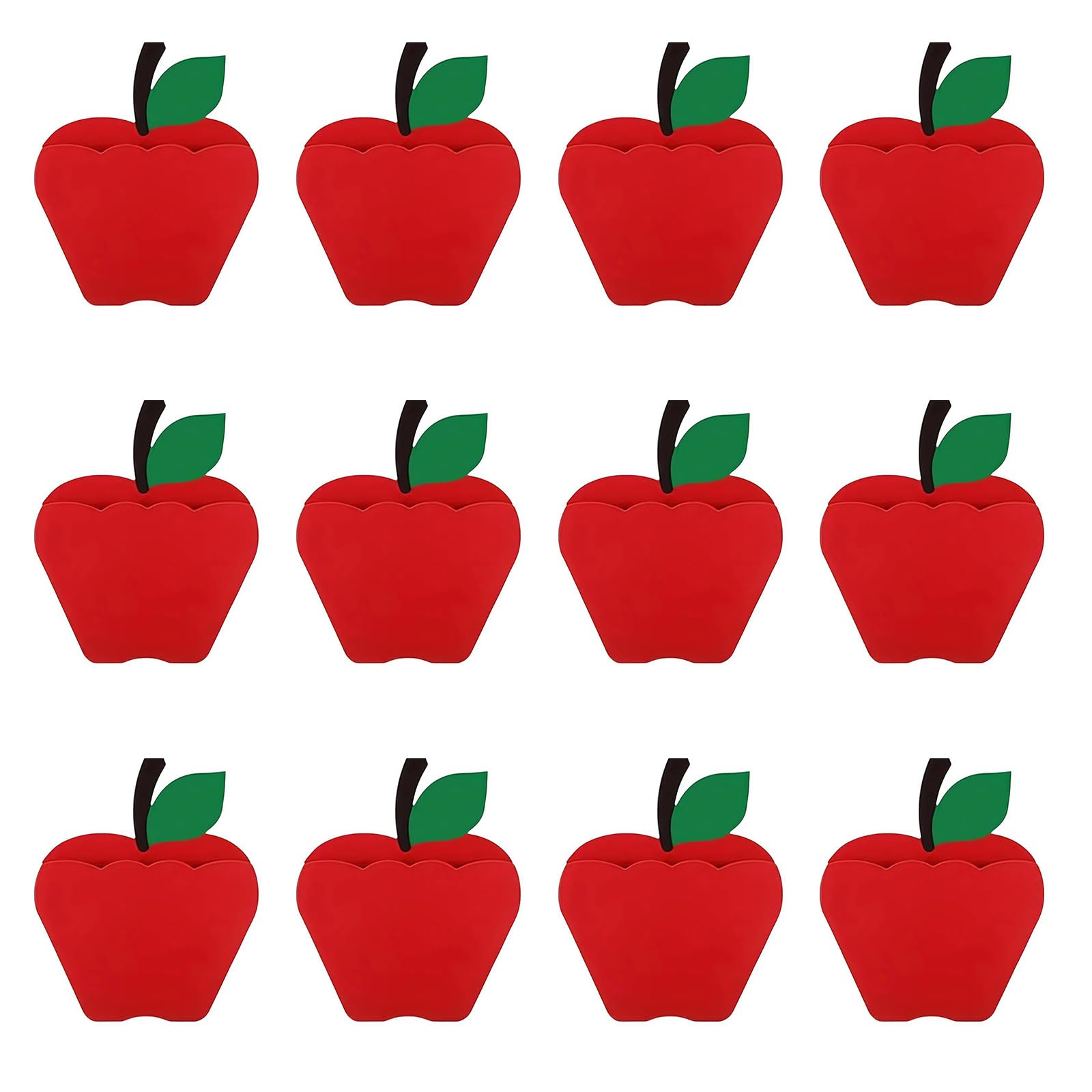 Xinsheinelry Multicolor 12Pcs Elegant Blessing Message Cards Fruit Shape Greeting Cards For Graduation Birthday Teachers ' Day Celebration Blessing Bulk