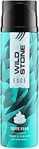 Wild Stone Edge Shaving Foam for Men, 418 | Ultra-Rich Lather with Refreshing Fragrance