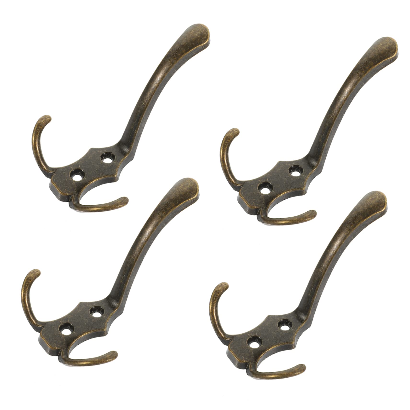 Hemobllo 2 Set Di Ganci Da Parete in Metallo Con Viti Facili Da Installare Ganci Per Appendiabiti Per Pareti in Tessuto Per Riporre La Casa Per Asciugamani Da Bagno 4 Pezzi*2