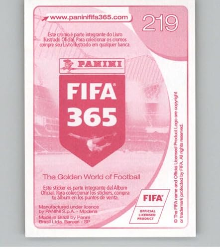 Miniatura 2 de 2016-17 Panini FIFA 365 Stickers CentralSouth America #219 Emmanuel Mas San Lorenzo Official Soccer Album Sticker in Raw (NM or Better) Condition