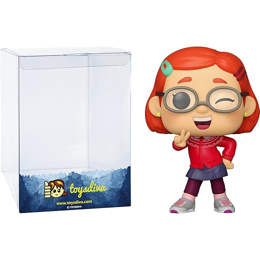 Meilin Lee: P O P ! Vinyl Figurine Bundle With 1 Compatible 'Toysdiva' Graphic Protector (1184-61531 - B)