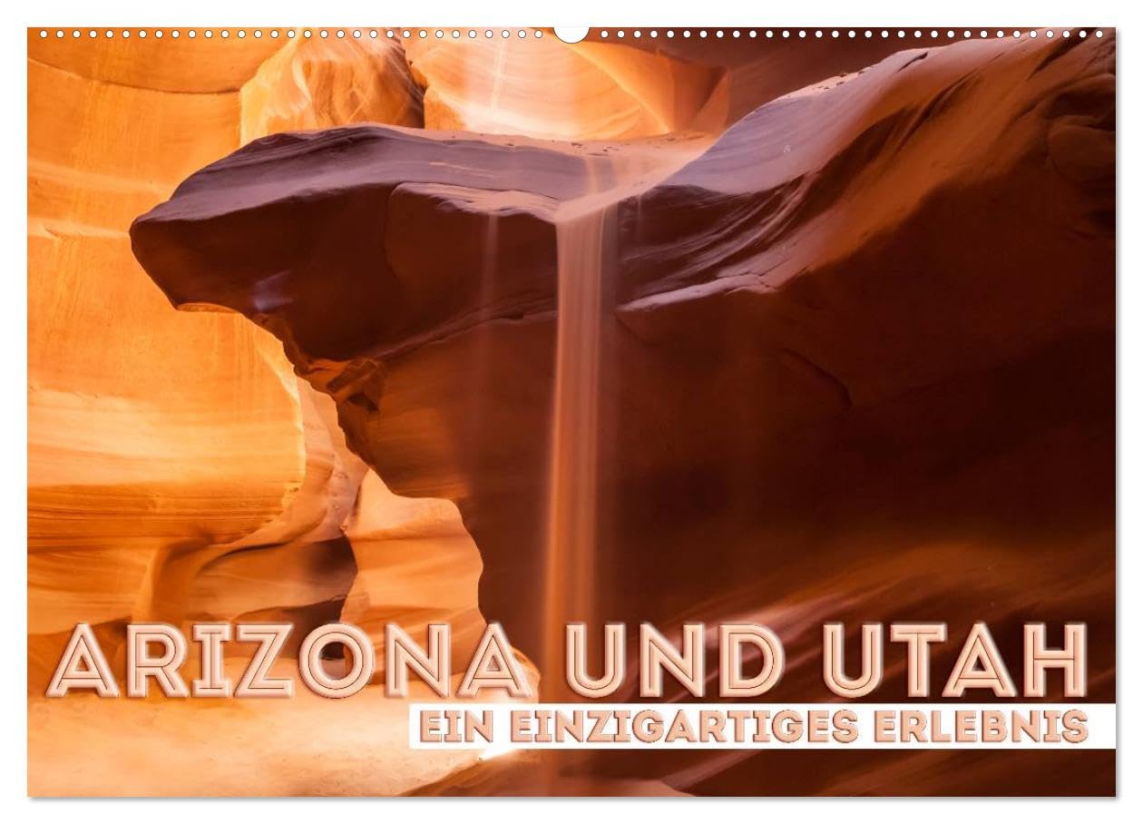 Calendrier Arizona Utah 2026 pour décorer votre salon style évasion