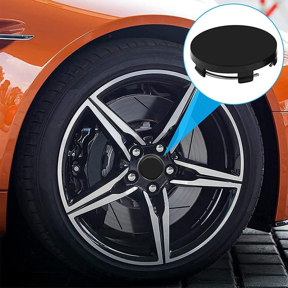 DBFDAQ 4 Tappi Coprimozzi Centrale, per OZ Racing O.Z 63mm Auto Emblemi Borchie Cerchi Decorazione Accessori