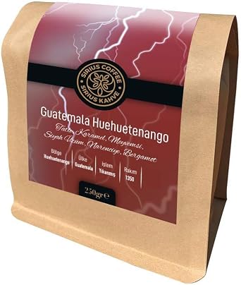 Sirius Premium Kahve Guatemala HueHue 250 gr - Çekirdek