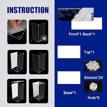 Amazon.com: NAOCARD Acrylic Display Case for Lego Technic Porsche