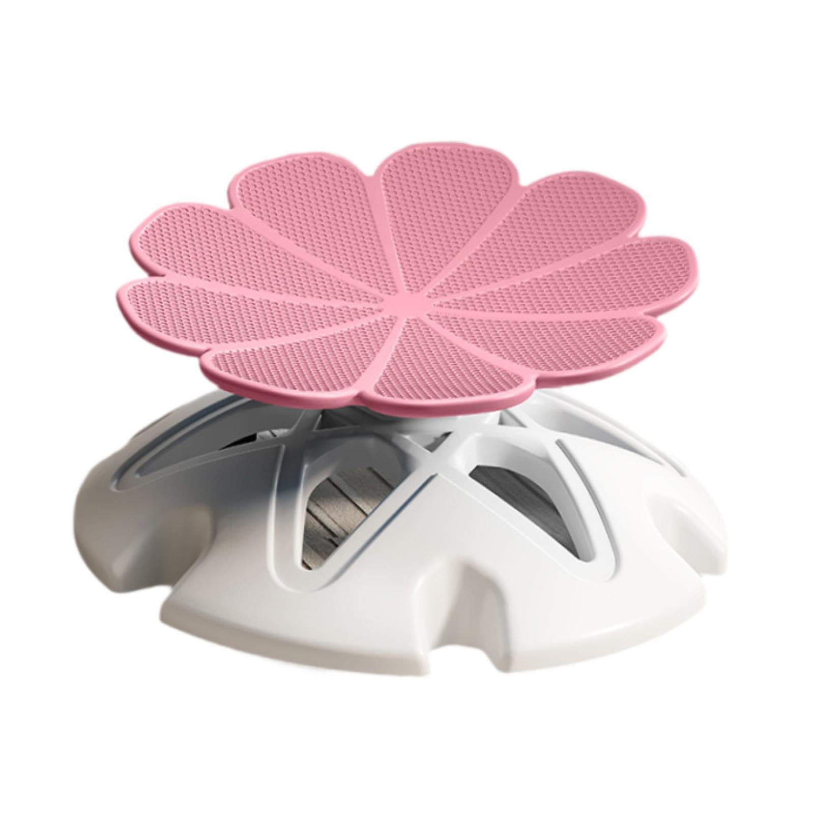 Drehstuhl für Kinder, Sensorischer Drehhocker, Aktivitätsspielzeugsitz Zur Förderung von Koordination Und Motorik, Geeignet für Jungen Und Mädchen, Sp, Rosa