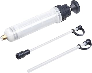 VI-CO 200cc Fluid Extractor, Fluid Syringe Pump Manual Suction Vacuum Fuel for ATV's, Boats, Farm Equipment, Industrial Gear Boxes, Motor Vehicles, Motor Bikes, RV - coolthings.us