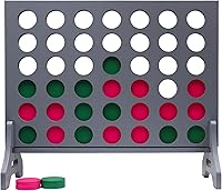 Vista 81 de Tailgating Pros Cuatro Gigante Gris Premium en una Fila con Estuche de Transporte - Juego de Patio Exterior Jumbo de Gran Tamaño - Conecta Múltiples