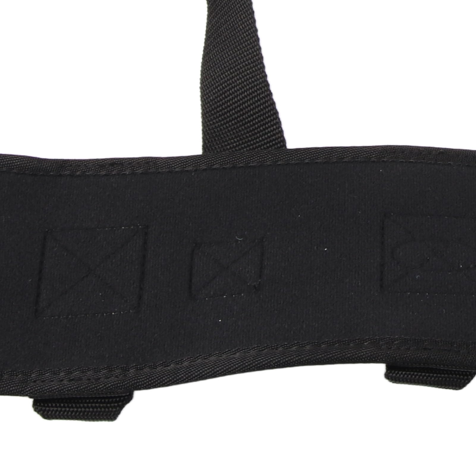 Cintura per trasferimento e deambulazione con manici Cintura di sollevamento regolabile per assistenza in piedi per anziani per infermiere badante per anziani (Black)
