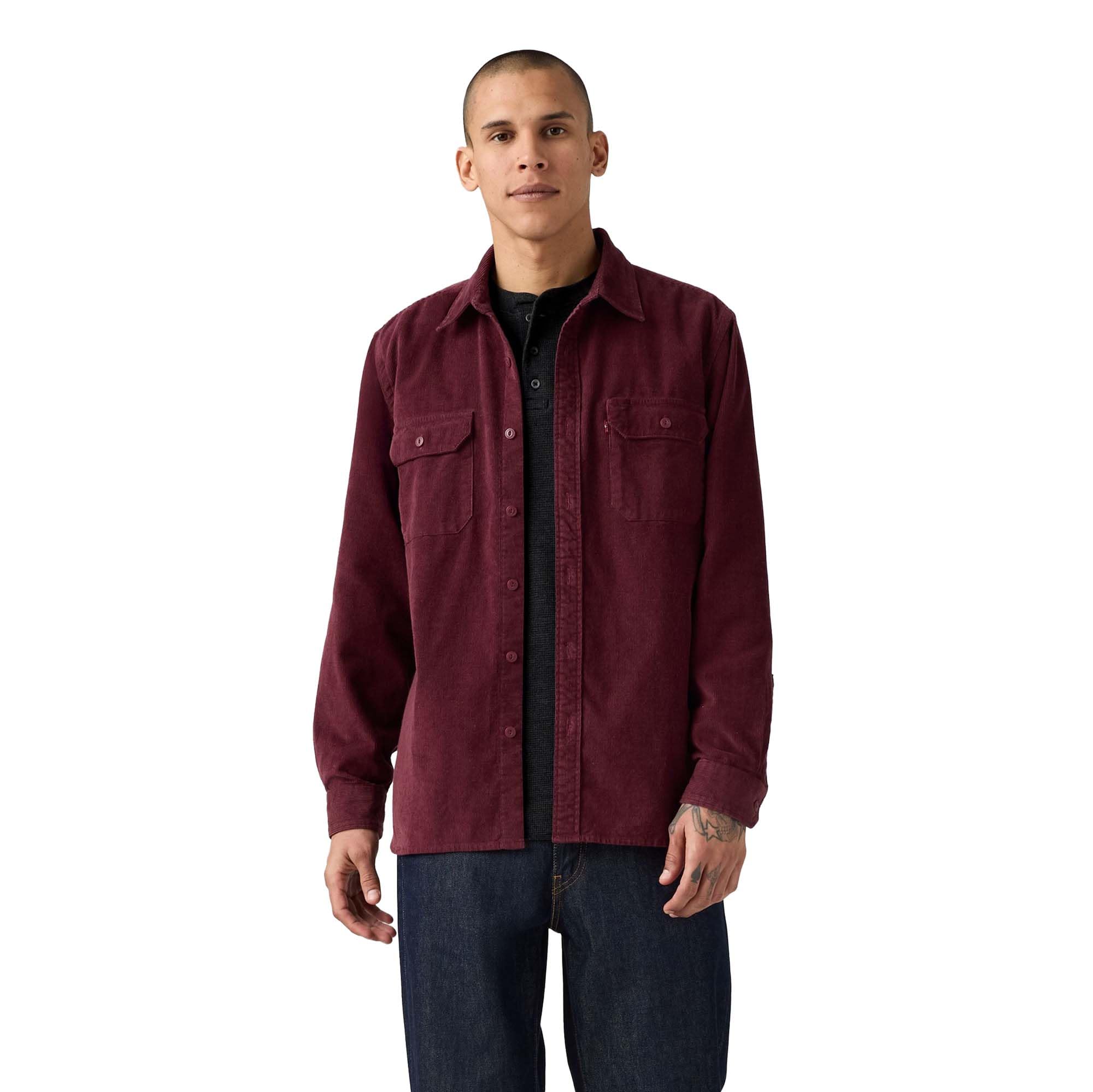 Levi's Jackson Worker Tawny Port Corduroy, Tawny Port, XL