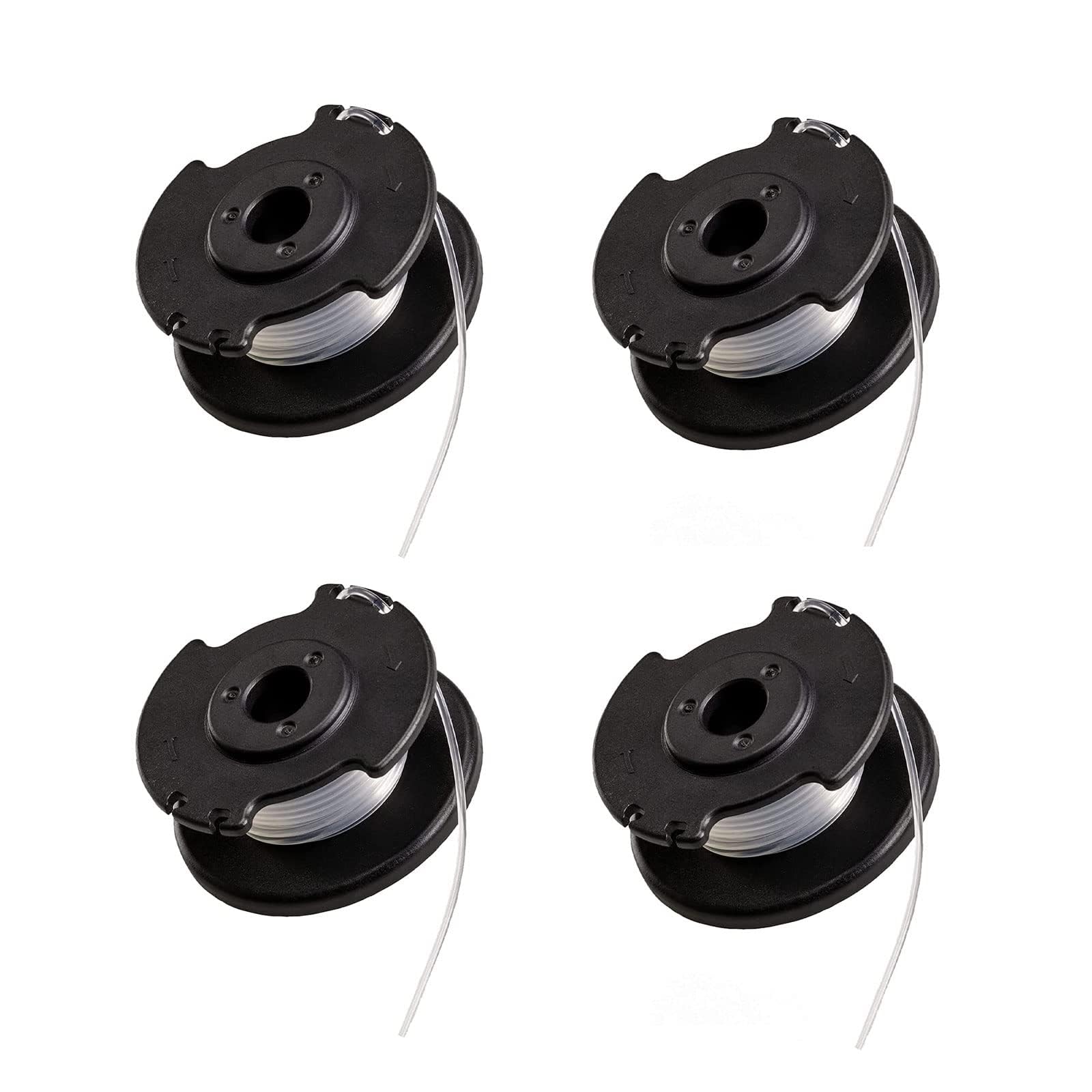 4 bobinas de hilo de repuesto para Einhell GE-CT 18/28 Li, bobina de hilo de repuesto para desbrozadora Einhell GE-CT 18/28 Li, GE-CT 18/28 Li TC y GE-CT 18/260 Li