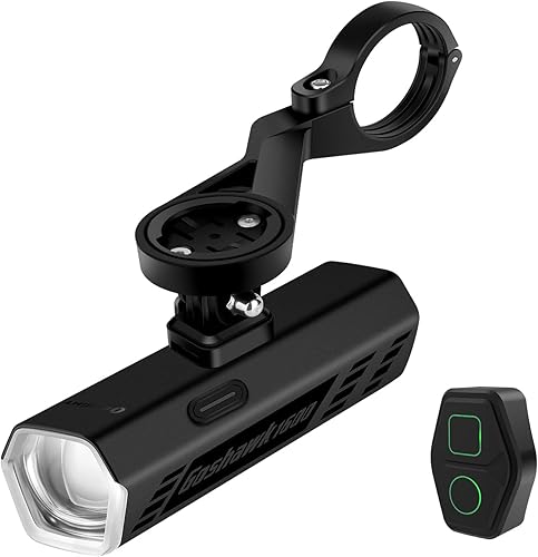 OLIGHT Goshawk 1600 - Luz recargable para bicicleta, 1600 lm y 580 pies, tiro máximo, faro de bicicleta impermeable con tipo C, control remoto,