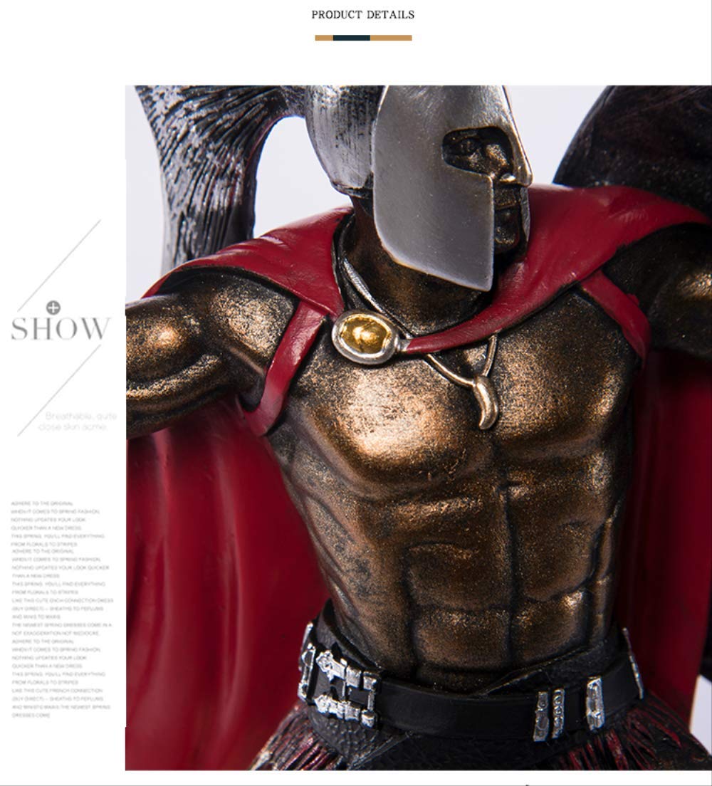 Amazon.co.jp: 古代ローマの装飾レトロスパルタ文字モデル樹脂クラフト