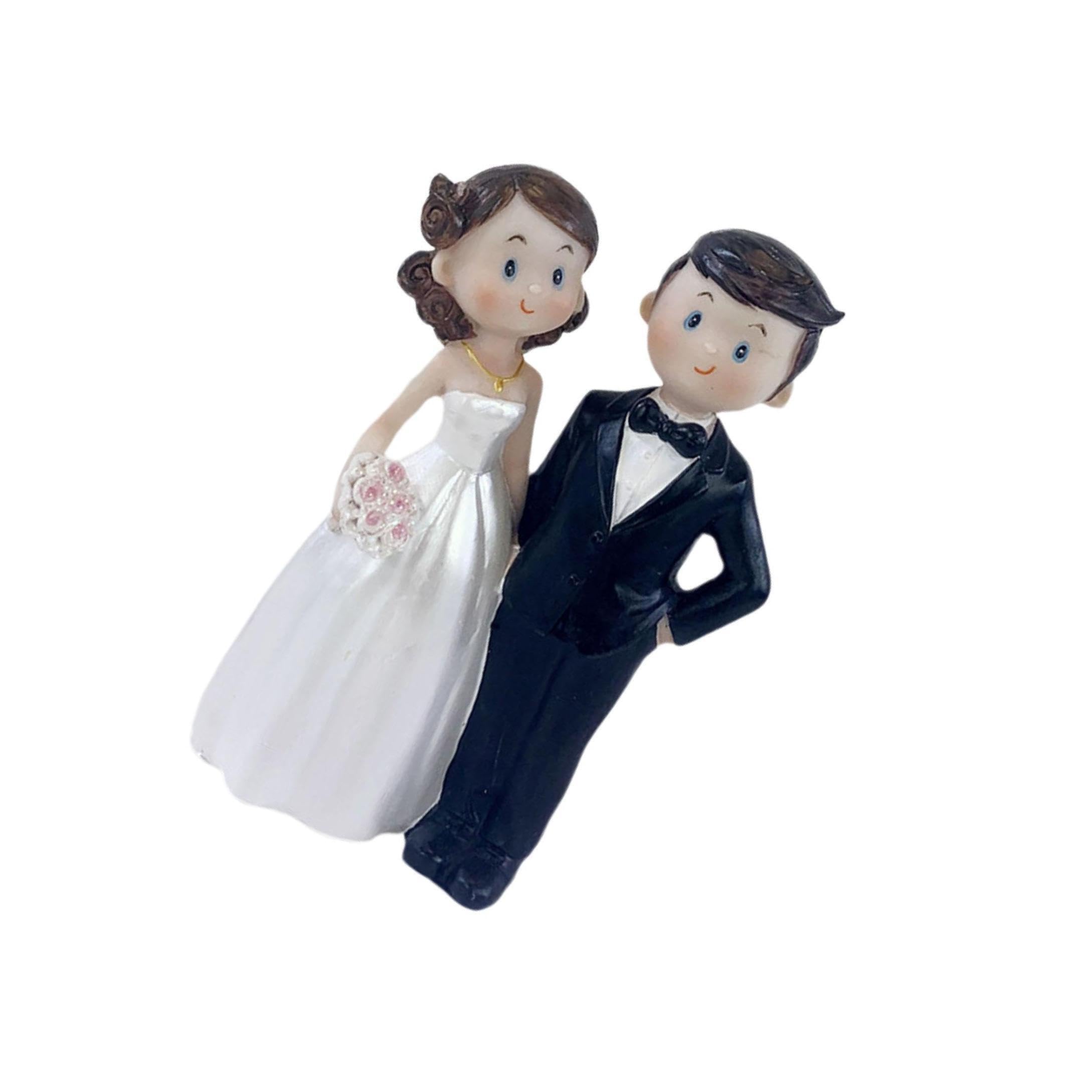 Zambuph Elegant Couple Figurine Statue Embracing Lovers Ornament Wedding Romantic Valentines, Type G