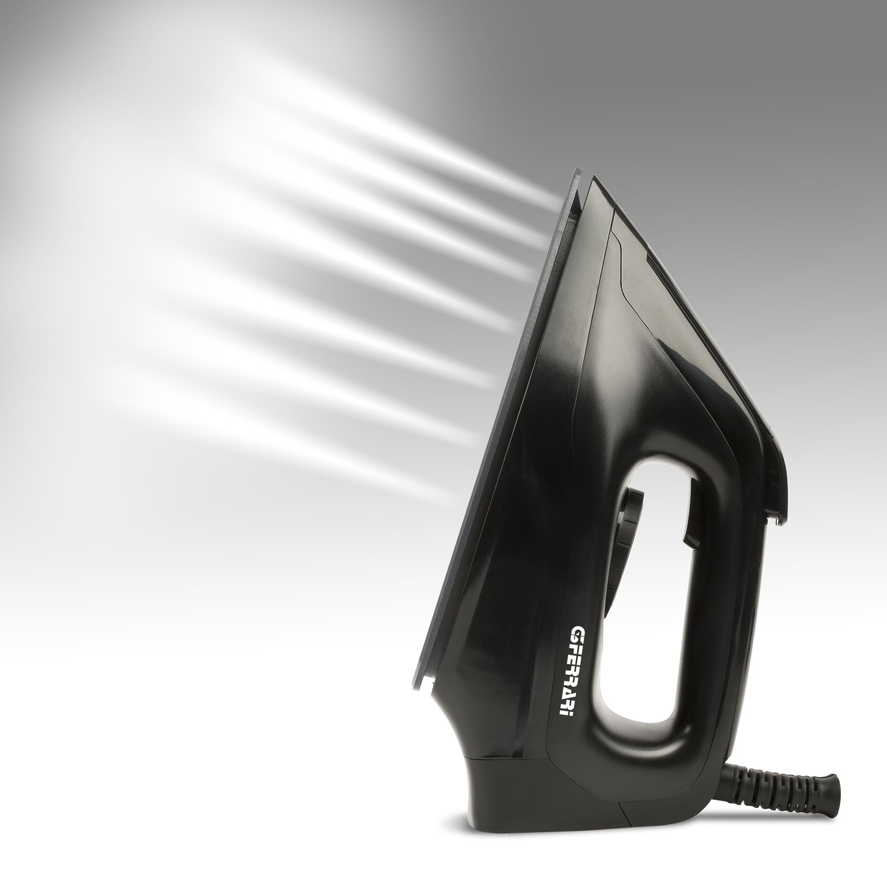 G3 Ferrari G40025 Extra Glide - Plancha de planchar, 2400 W, 1,5 l de capacidad, regulación de temperatura, panel de mandos digitales, placa de cerámica, planchado no stop
