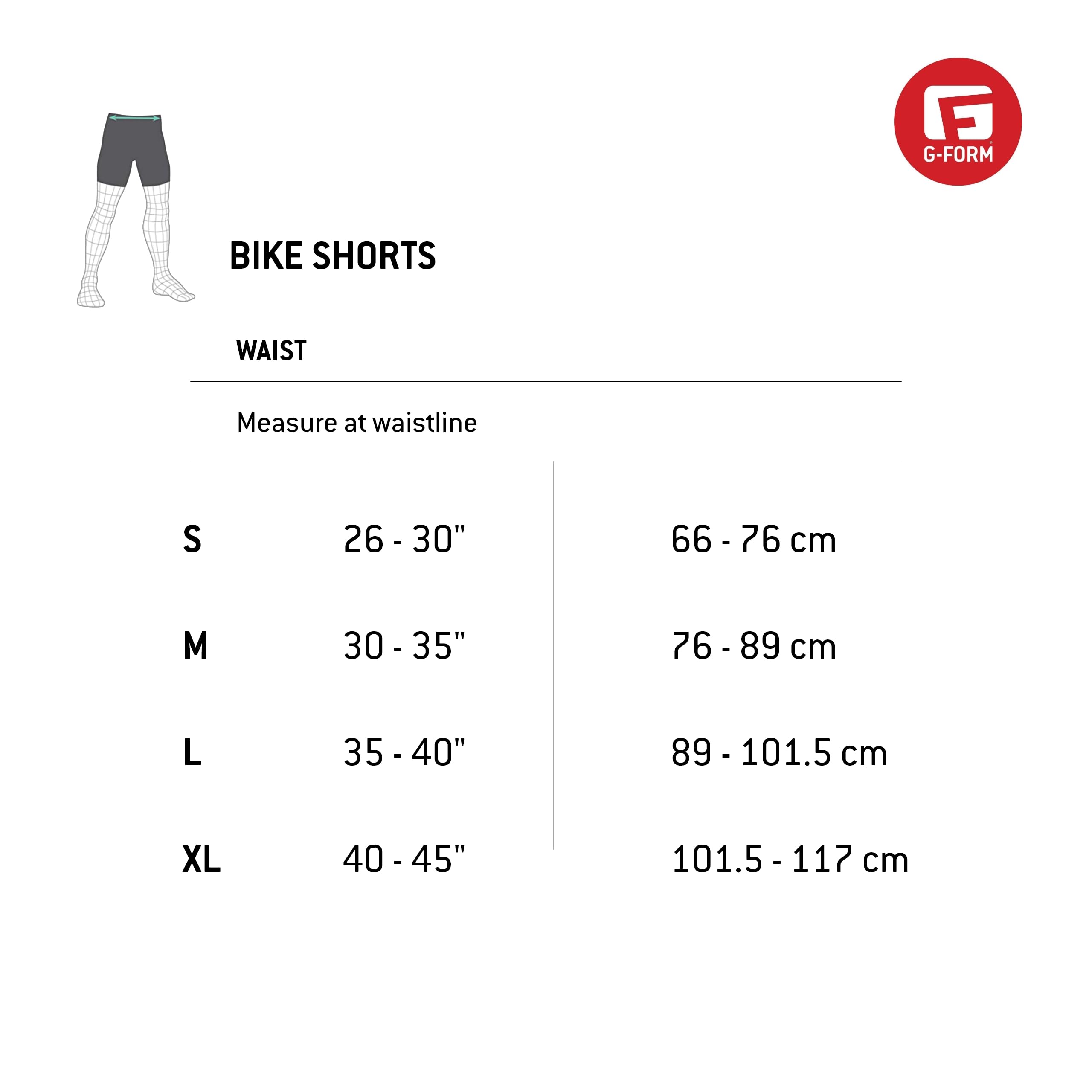 G-Form MX Short con gamuza - Pantalones cortos de ciclismo para hombre - Equipo deportivo de protección para ciclismo - Negro