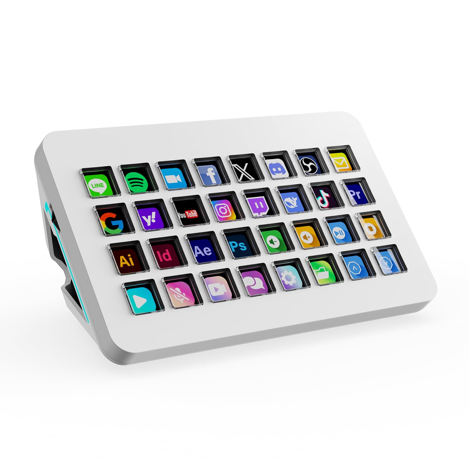 TreasLin/VSDinside Stream Dock XL Advanced Studio Controller, 32 Macro Keys, Trigger Acti…
