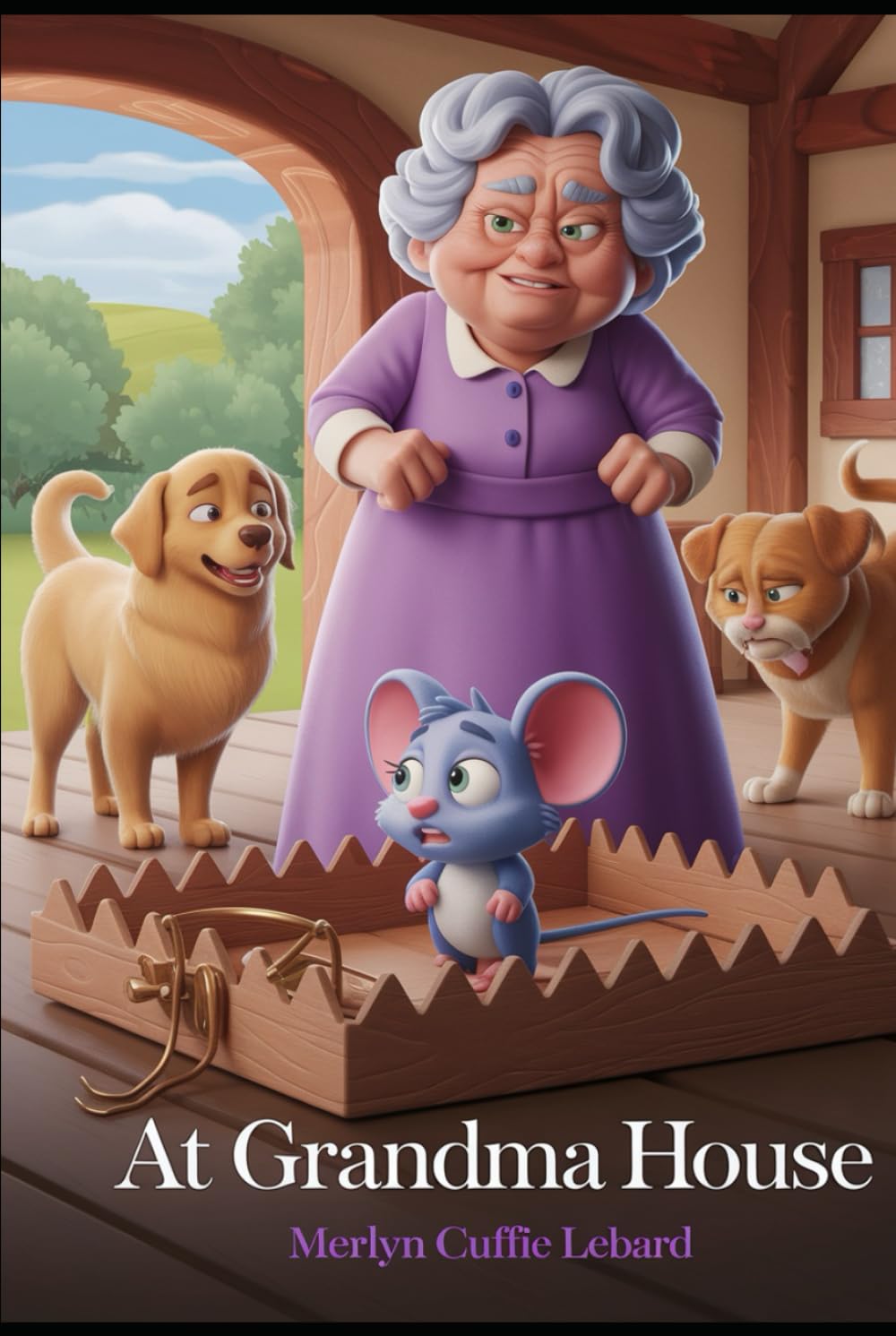 AT GRANDMA HOUSE: WHEN PIP THE MOUSE GOT CAUGHT IN A TRAP