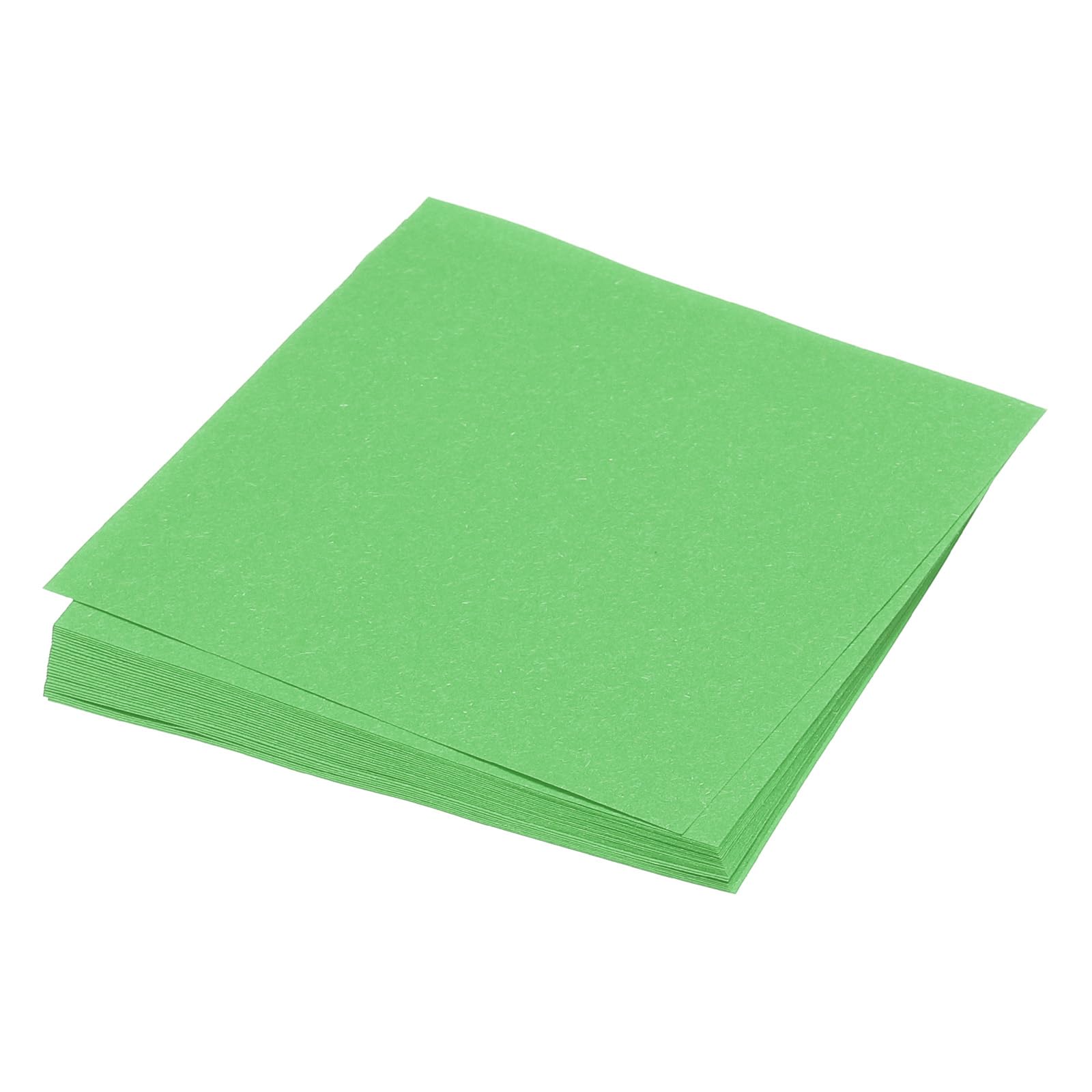MECCANIXITY 25 Sheet Origami Paper Double Sided Green 3x3 Inch Square Sheet for Art Craft Project, Beginners, Gifts Decor