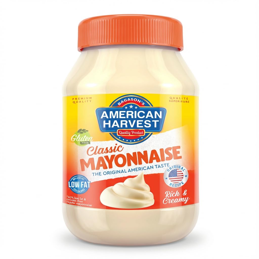 Real Mayonnaise | Gluten Free | 946ml (32oz) Jar