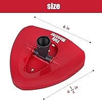 Vista 4 de Base de repuesto para mopa de 6 pulgadas para mopa O-Ceda Easy Wrin, cubierta de cabezal de trapeador, disco de plástico para fregona