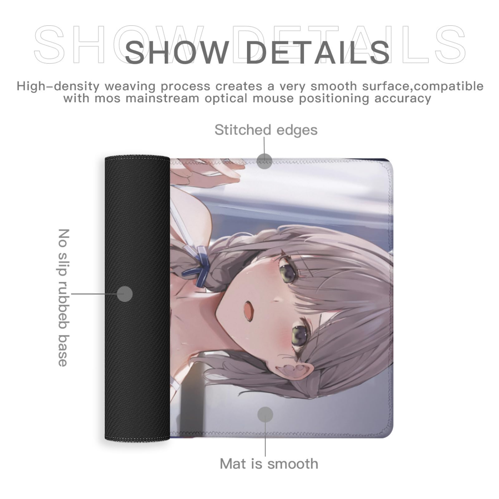 白銀ノエル マウスパッド Amazon.co.jp: マウスパッド 大型 VTuber 白銀ノエル 1 マウス用パット