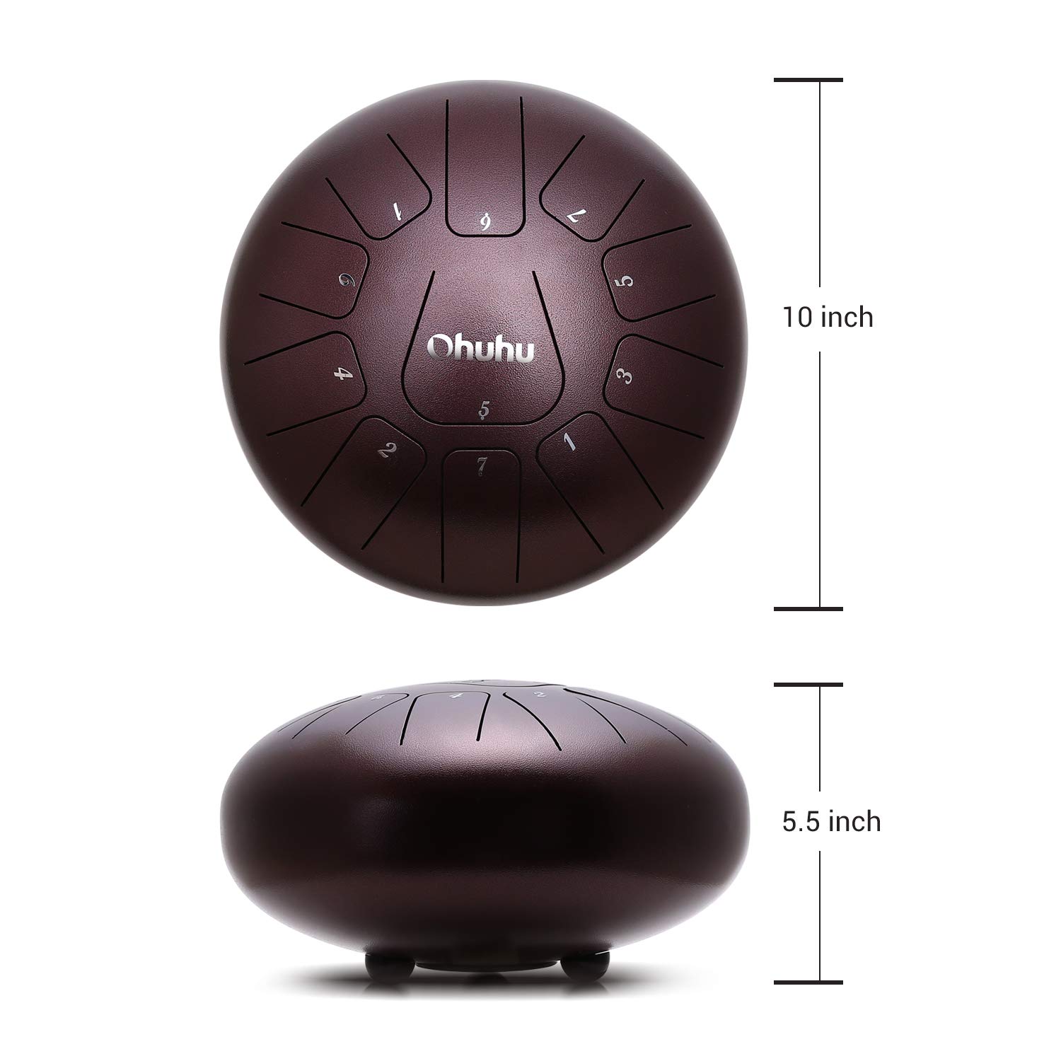Amazon.com: Ohuhu Steel Tongue Drum for Kids and Adults with