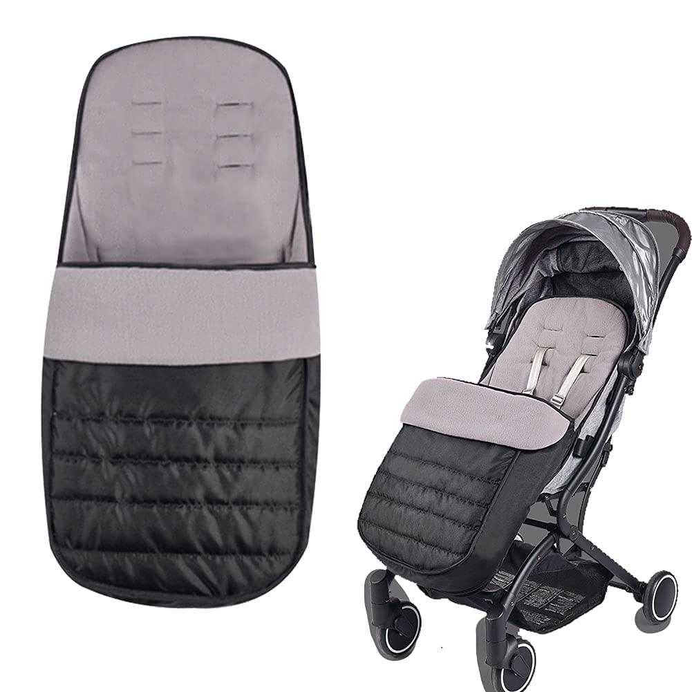 AIKSSOO Universal Baby Stroller Bunting Bag Footmuff Sleeping Bag Warm Thicken Winter Outdoor Waterproof Windproof Cold-Proof Detachable
