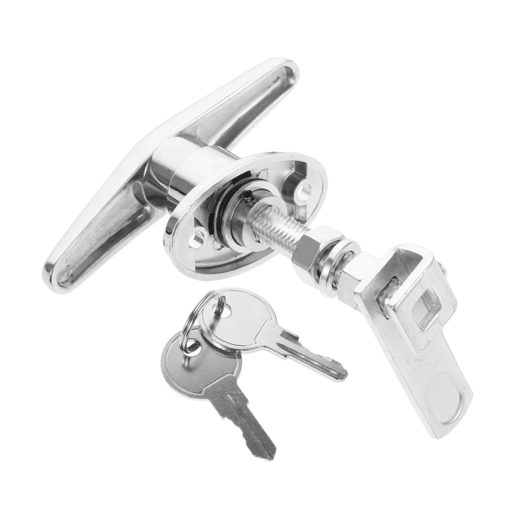 jojofuny 5sätze Cabinet Security Lock Mit Schlüssel Förmiger Griffschloss Für Schränke Elektrische Kästen Und Langlebiges Zinklegierungsmaterial Einfache Installation Effektiver