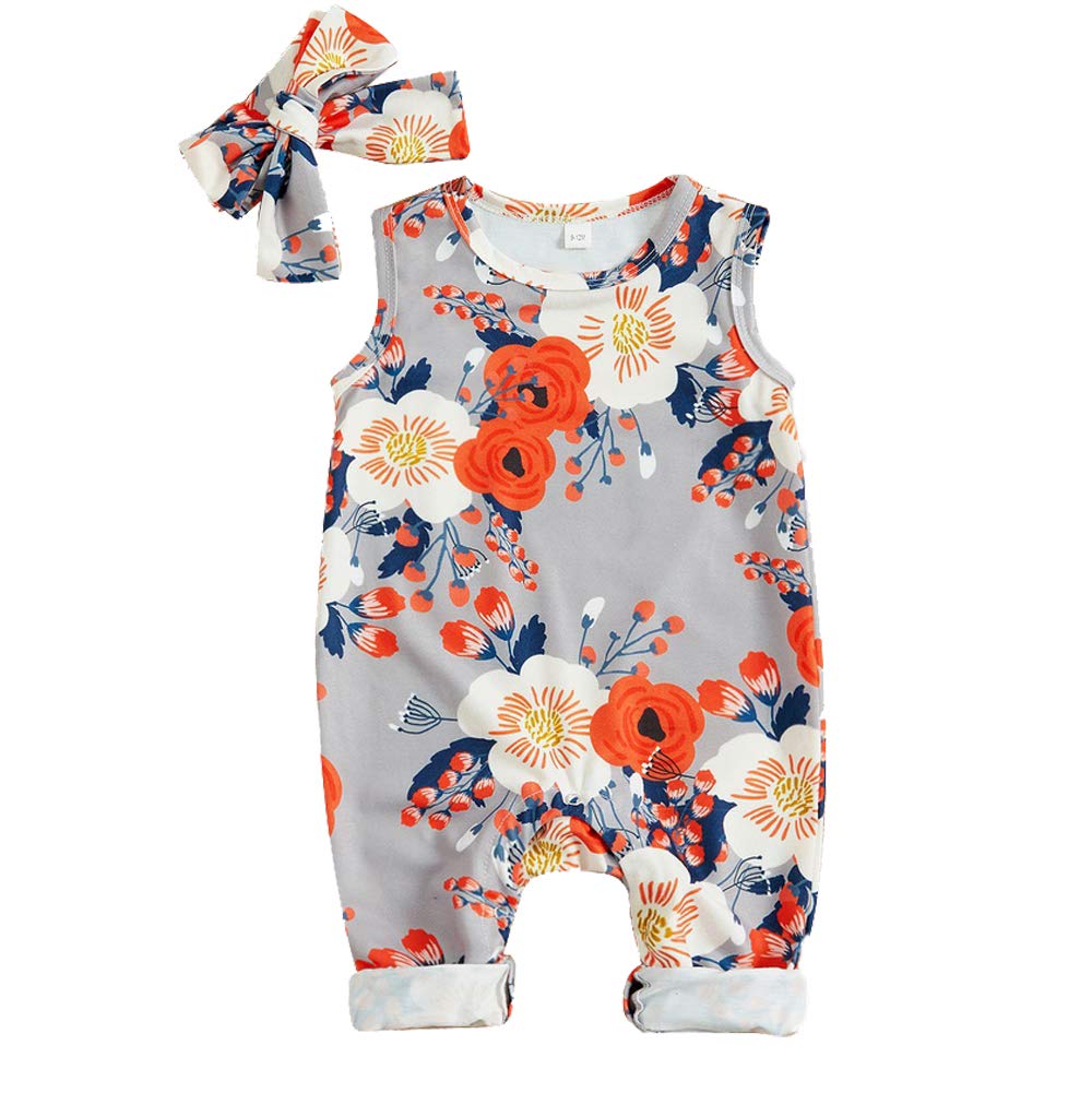footless romper baby girl