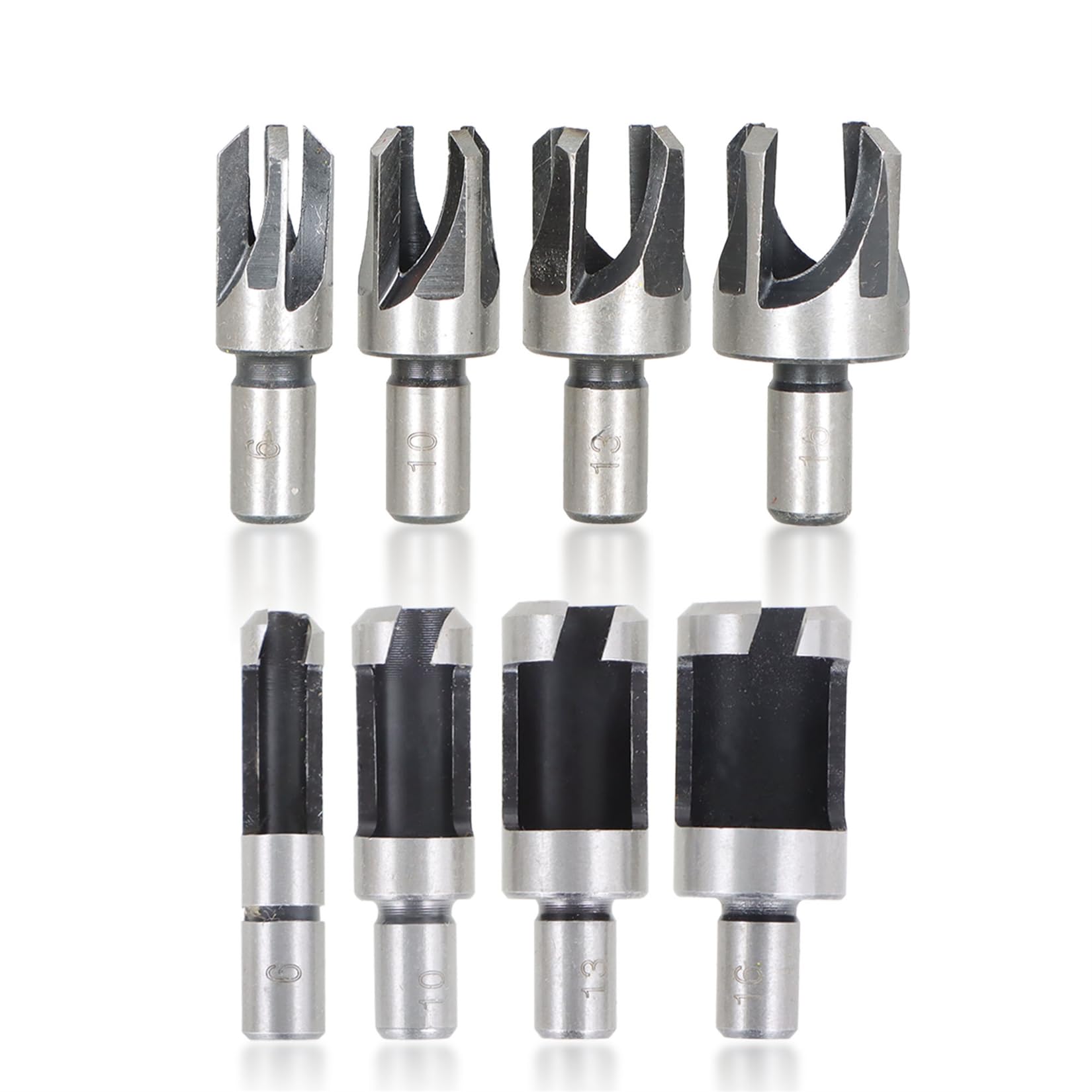 Wood Plug Cutter Set - 8 Pieces for DIY Projects -1