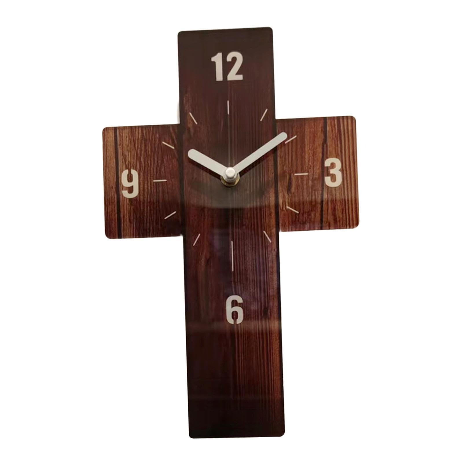 QIXCXAZ Accurate Timekeeping Silent Wall Clock Non Ticking Decorative Acrylic Modern Living Space Enjoy Quiet Environment While Sleeping Non Ticking