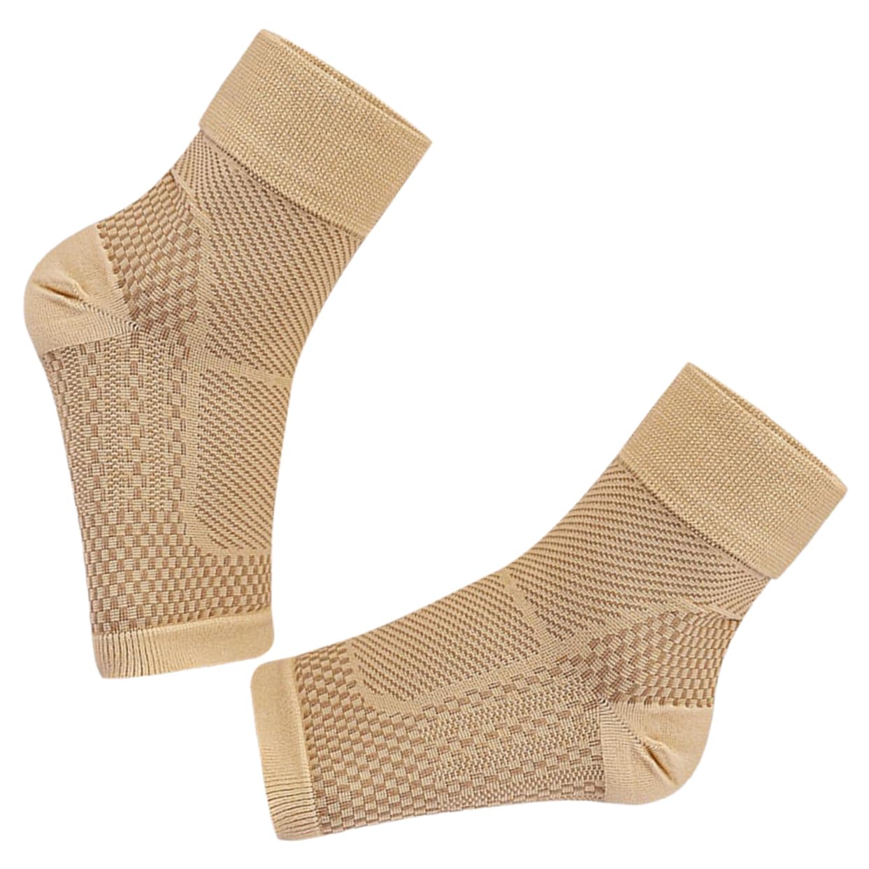 Didiseaon 1 Pair Ankle Support Brace for Women Sports Ankle Compression Socks Tabi Socks Plantar Relief