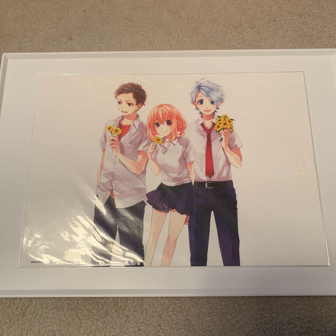 Amazon.co.jp: HoneyWorks 瀬戸口雛 榎本虎太朗 綾瀬恋雪 複製原画