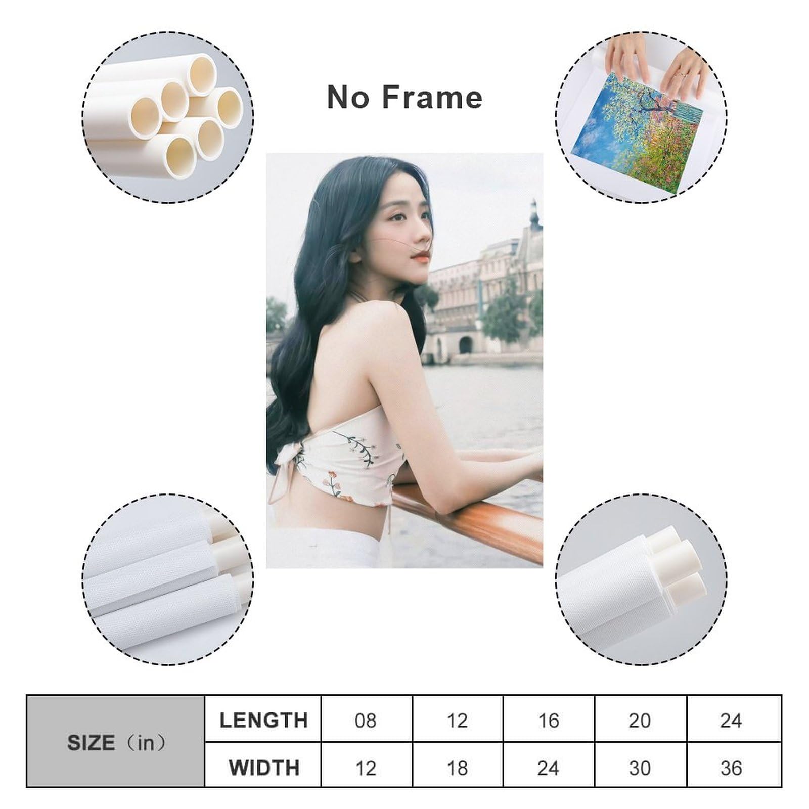 Amazon.co.jp: Blackpink Kim Ji Sooキム・ジス ポスター 韓流かわいい