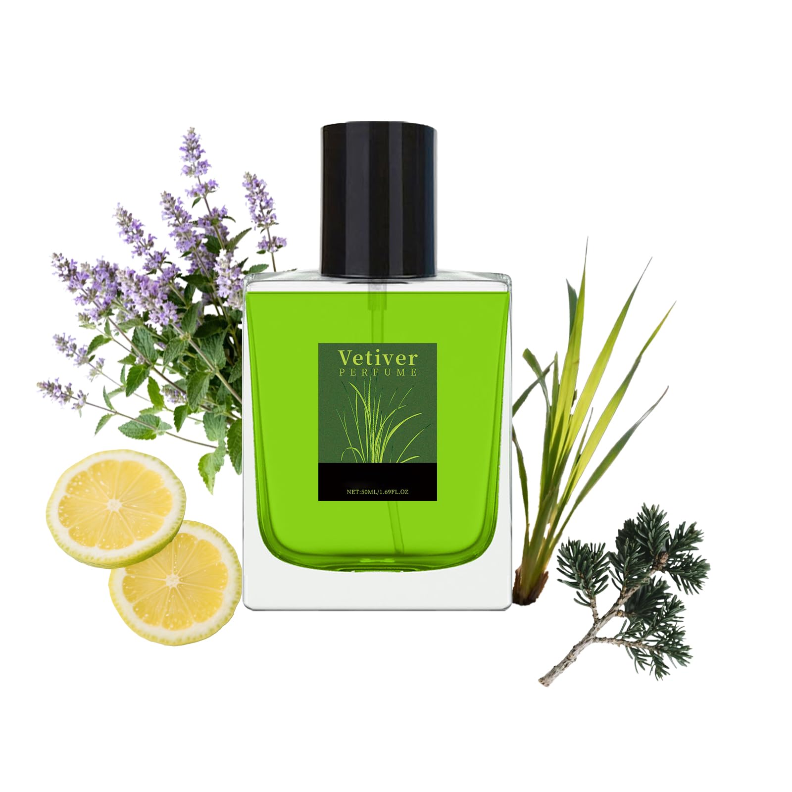 Amazon.com : NebulaHouse Vetiver Herbal Fresh Perfume whit