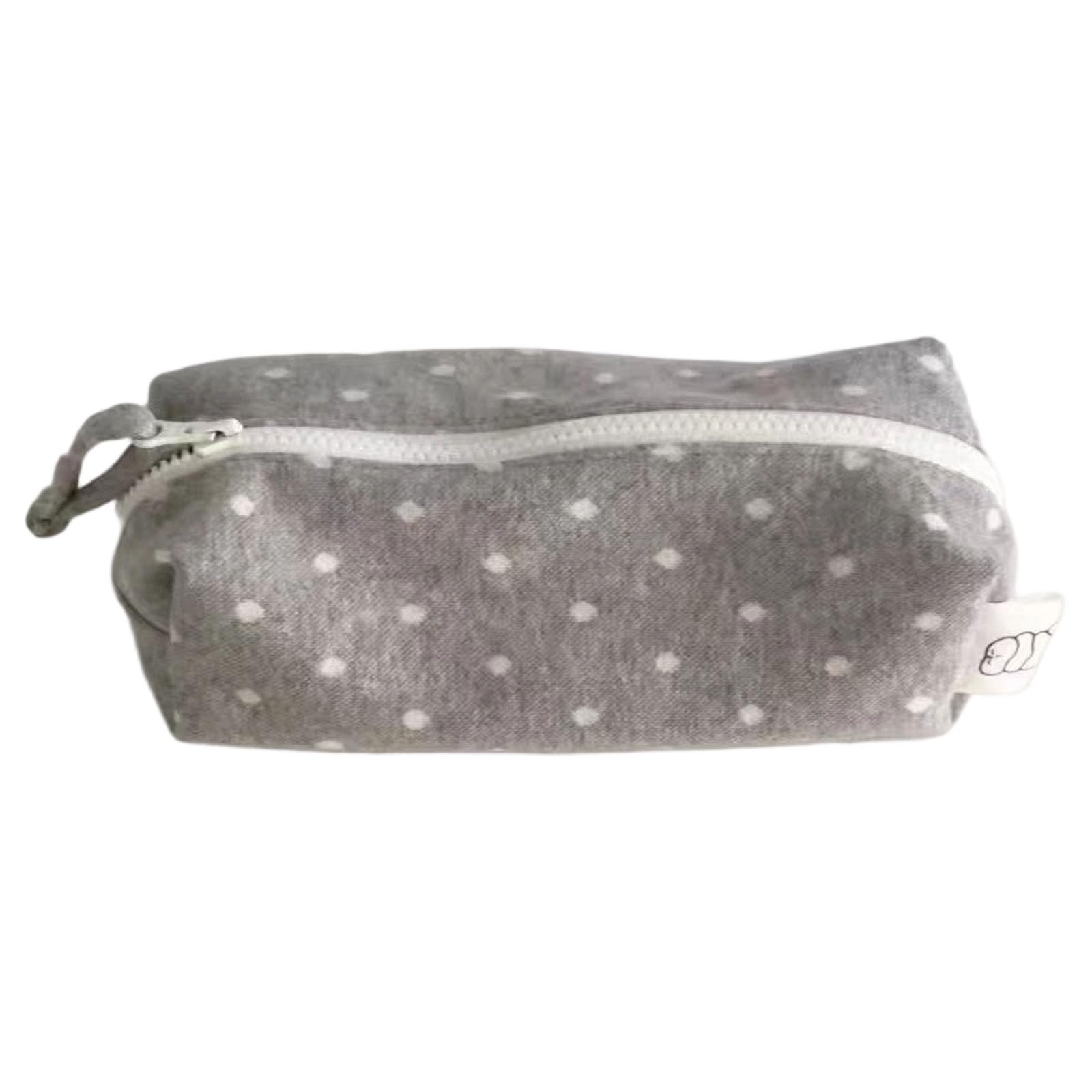 Cute Large Capacity Pencil Case for Girls, Polka Dot Pen Pouch Organizer
