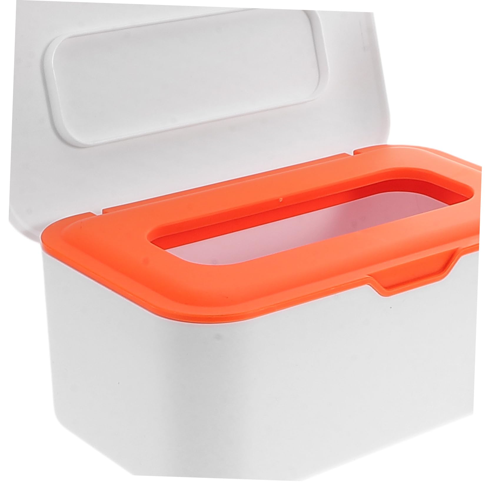 Yardwe Boîte à Lingettes Humides Lot de 2 Pièces avec Couvercle Étanche en PP, Distributeur de Mouchoirs Élégant et Scellé pour Salle de Bain et Usage Domestique