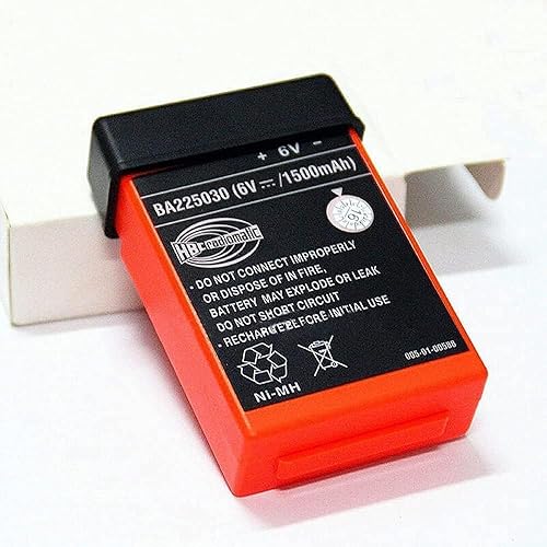 Miniatura 3 de Paquete de 8 batería BA225030 de 6 V 1500 mAh para hbc radiomática ba225030 batería recargable Ni-Mh para camión bomba de control remoto de grúa HBC
