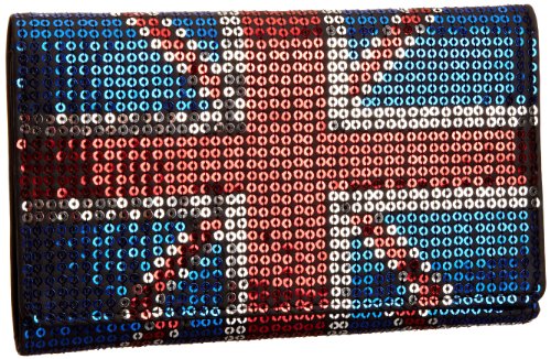  Iron Fist Union Jack Medium Wallet, Casual Donna