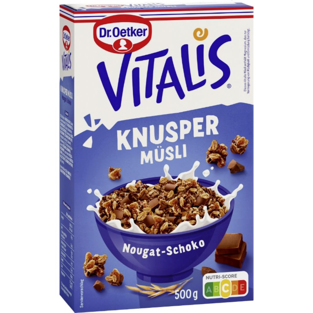 Knusper Müsli Nougat-Schoko 500 g X 10 Packungen
