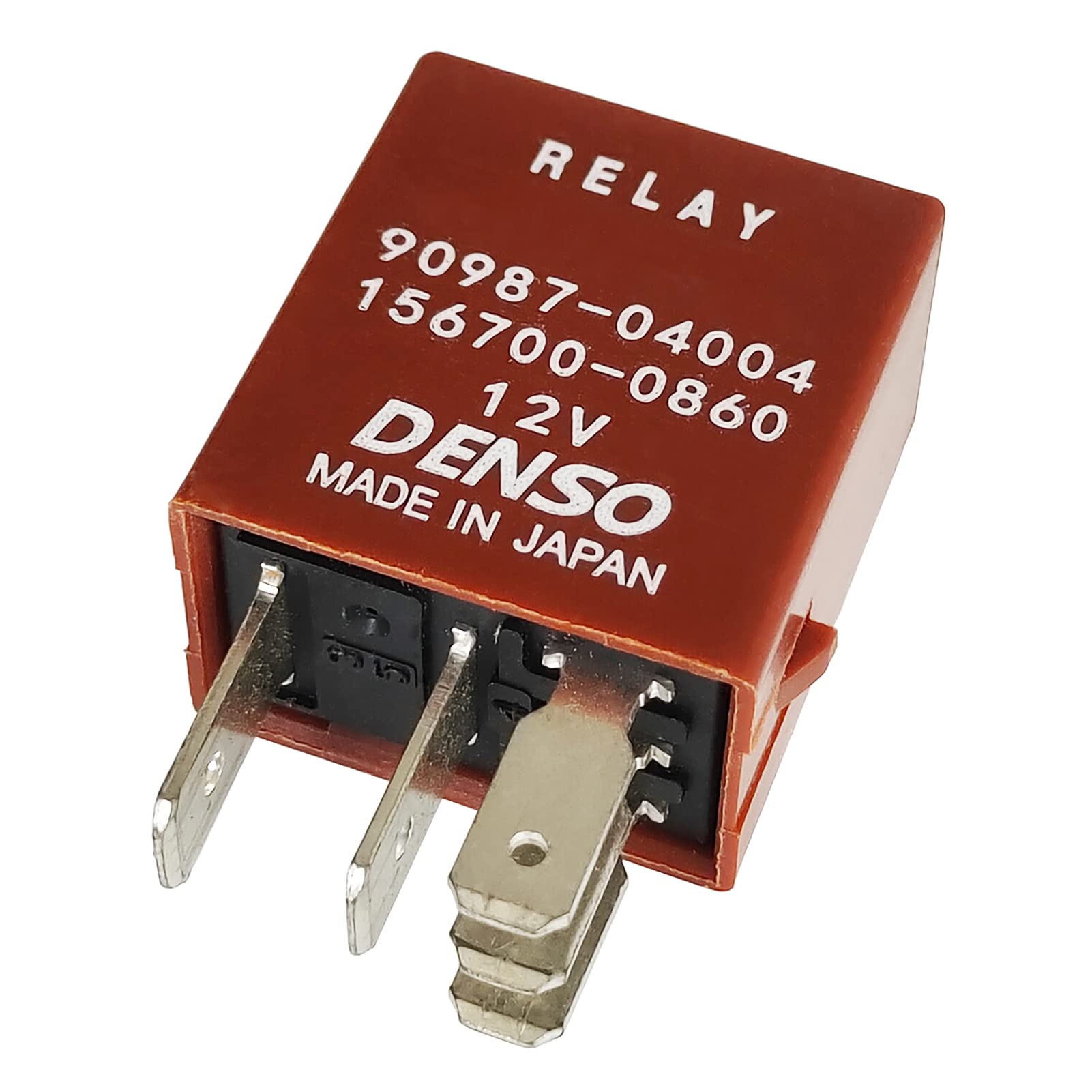 Jerwickeli 90987-04004 156700-0860 40A 12VDC 5Pins Multipurpose Automotive Relay Compatible with156700-1700 90084-98032