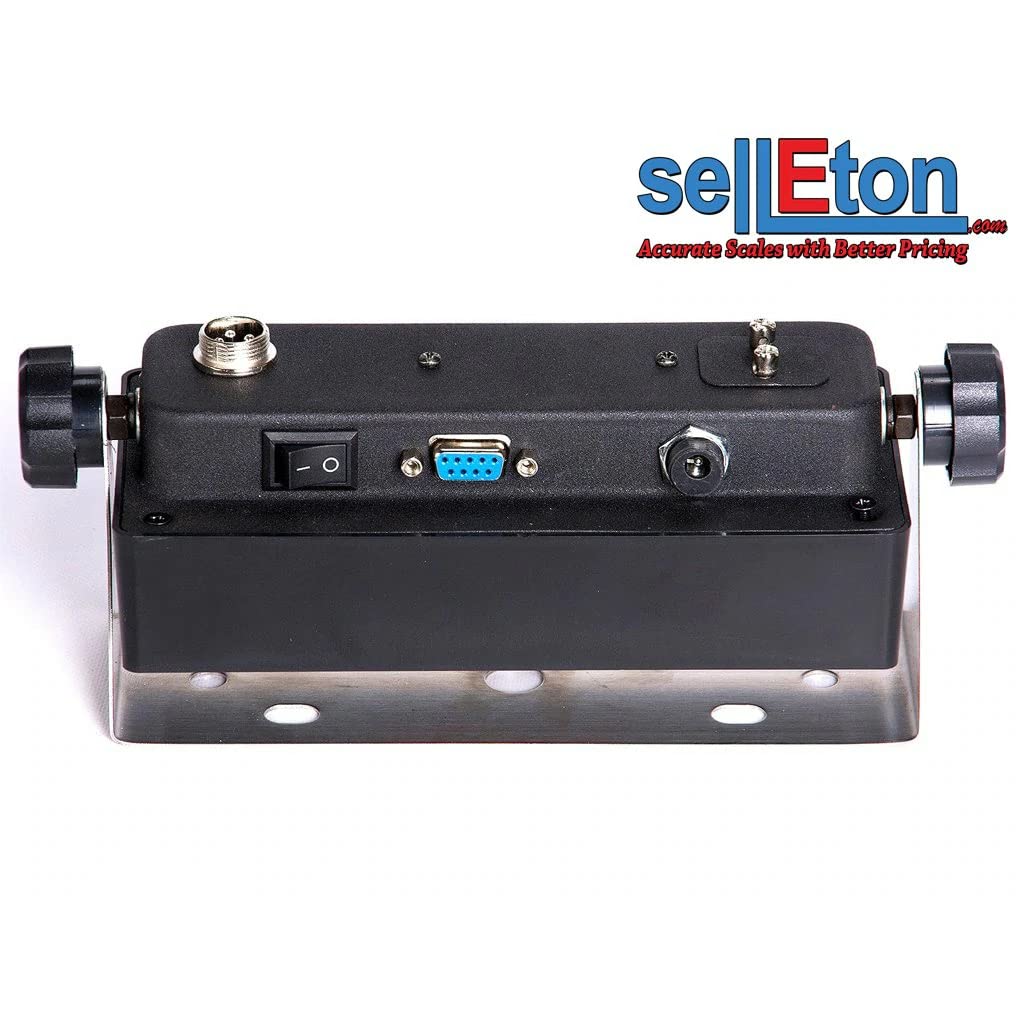 SellEton Ps-IN202 Ntep Legal for Trade LCD Indicator with Rs-232 Port/and 15' Cable for Floor Scale (Compatible with Any Floor Scale)