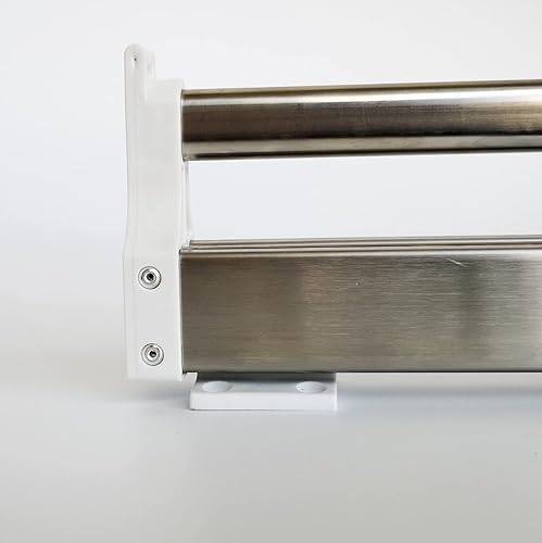 Miniatura 3 de Barra extensible para armario de secado de ropa, BOD colgante de armario con riel deslizante,Riel de ropa ajustable para armario,Cromado (Talla