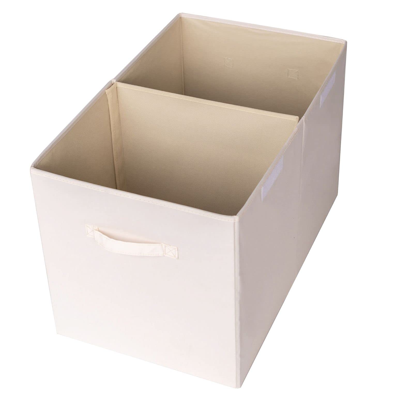 3 Sprouts Recycled Fabric Toy Chest Storage Box, Extra Large Toy Storage Box, Sturdy Toy Bins, Kids Organizer for Bedroom - Image 2